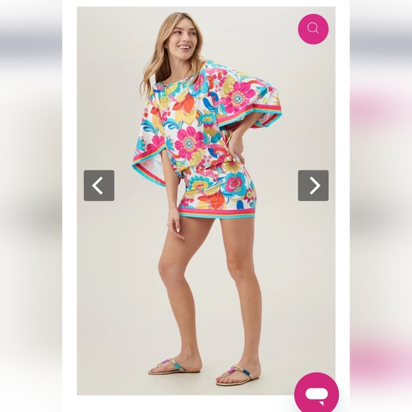 Nwt Trina Turk Fontaine swim tunic  multicolor - Picture 7 of 14